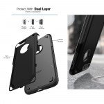 Wholesale iPhone 8 Plus / 7 Plus Tough Armor Hybrid Case (Black)